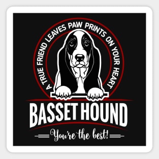 BASSET HOUND - The Best ! Magnet